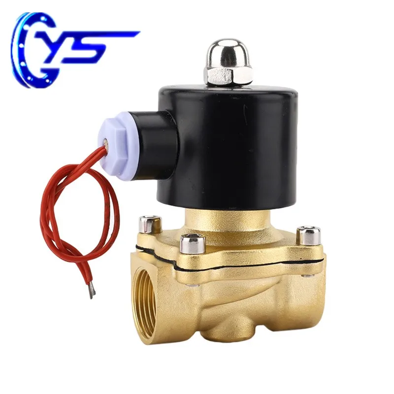 Поставка от производителя YAOSHENG латунный электромагнитный клапан 2W-160-15 DC12V DN15