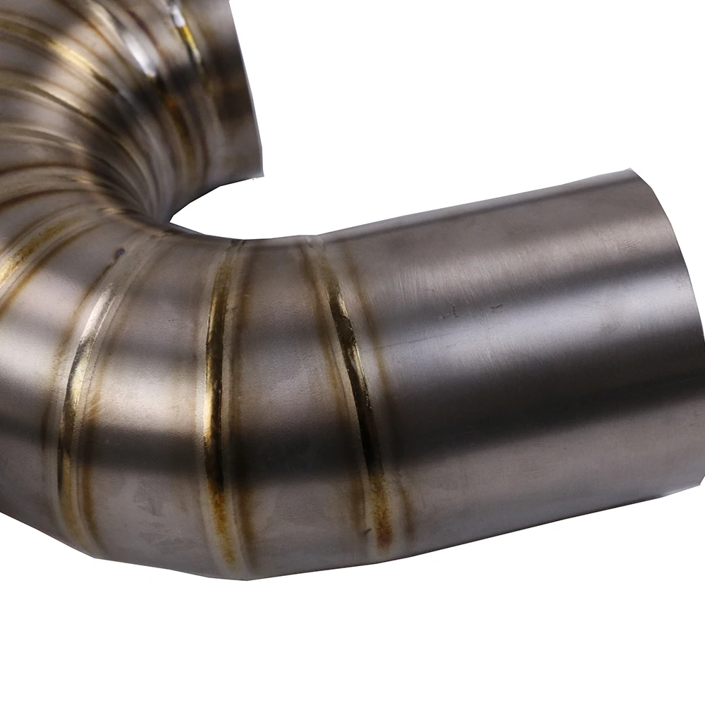 3 inch TITANIUM X-PIPE EXHAUST MUFFLER SYSTEM PULSED TIG welding