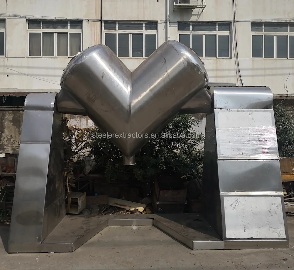 V форма небольшой гранулы порошок блендер смеситель машина/лаборатории вертикальный V тип смешивания машины