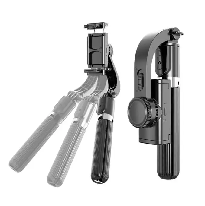 Fashion Portable Foldable 3-in-1 Selfie Stick Tripod Shutter Remote Controller gimbal stabilizer smartphone with smart