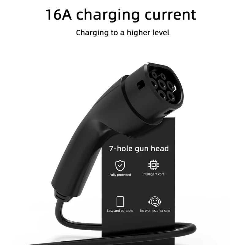 Type  Portable Ev Charger With Cee Plug European Charger Station Electric Car