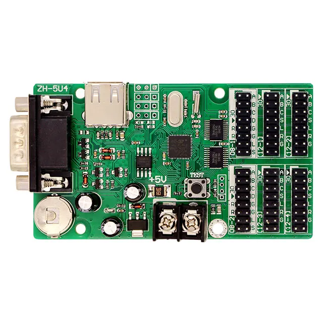 Zhonghang LED Controller Factory Directly Offer With USB Port And RS232 Port LED Display Panel Board