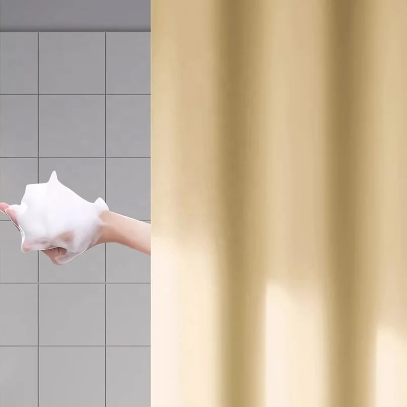 Wholesale Custom 100% PEVA Anti-Mold Non-Toxic Home Hotel Shower Room Shower Curtain Lining