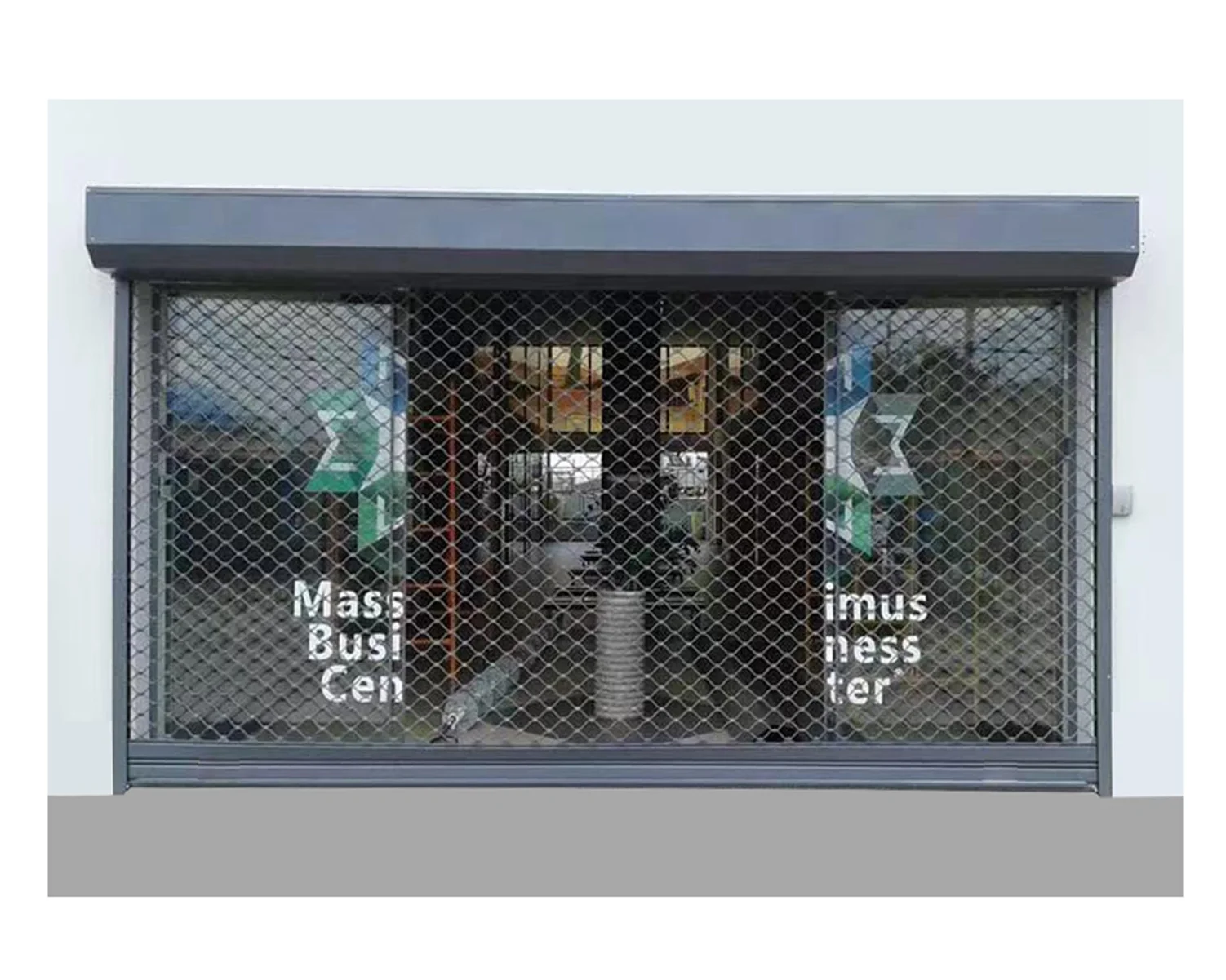 2025 New Stainless Steel Grille Roller Shutter Door 304SS Commercial Shop Front Automatic Metal Grills Roll up Security Doors