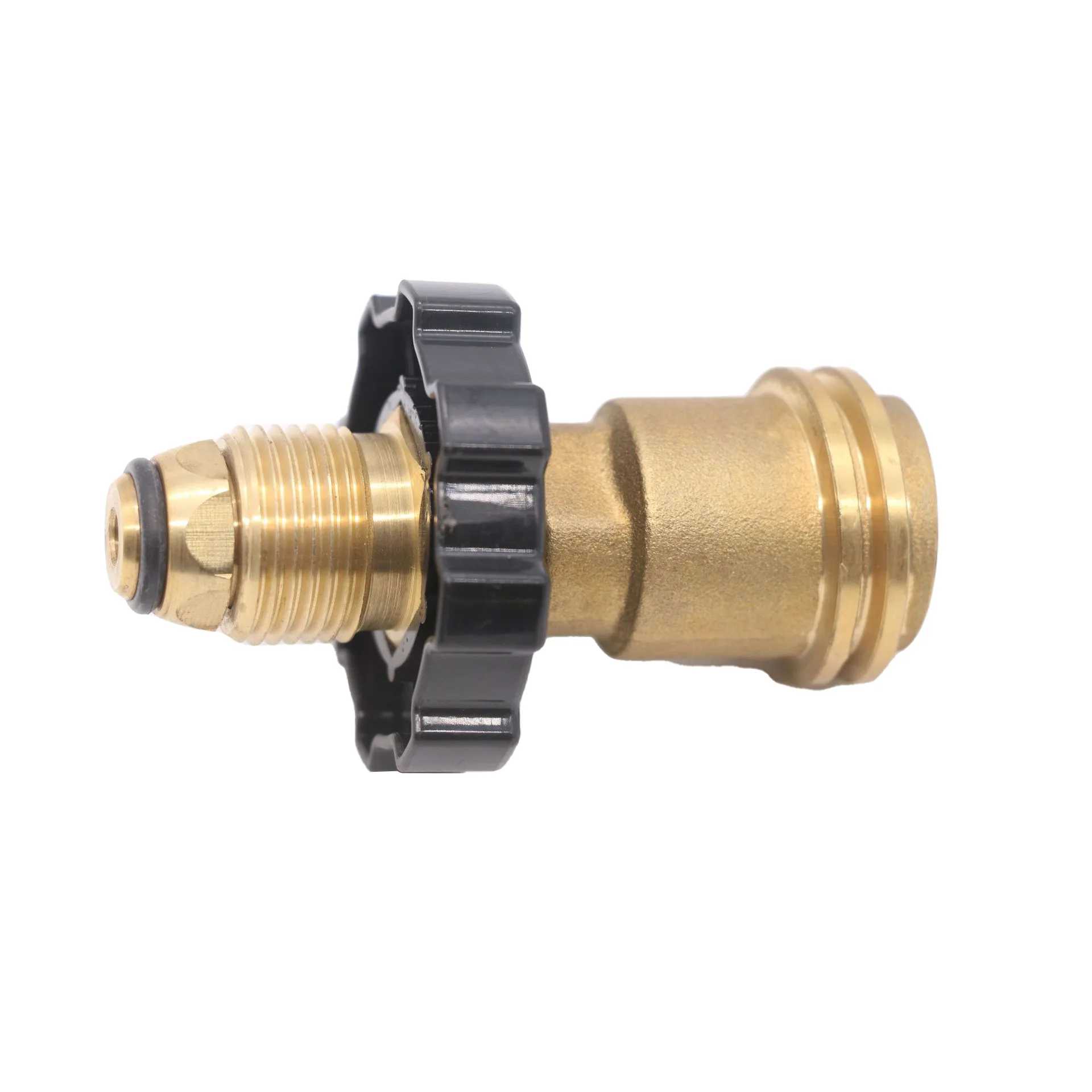 Gas Stove Adapter Universal Fit Propane Tank Converts POL to QCC1 / Type 1 Hose