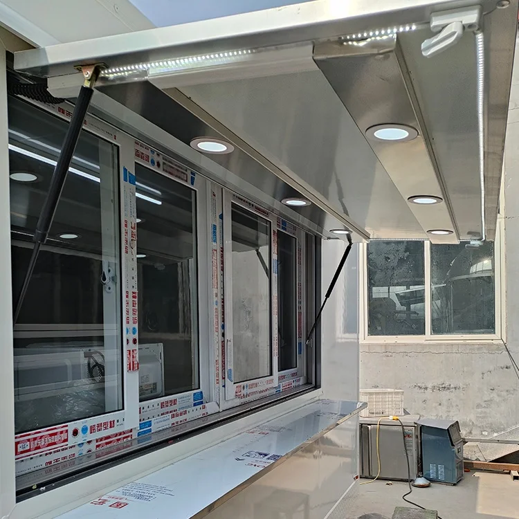CE Certified Mobile Food Truck Stage Truck Trailer Mobile Clothing Store Trailers Exhibition Trailer For Sale