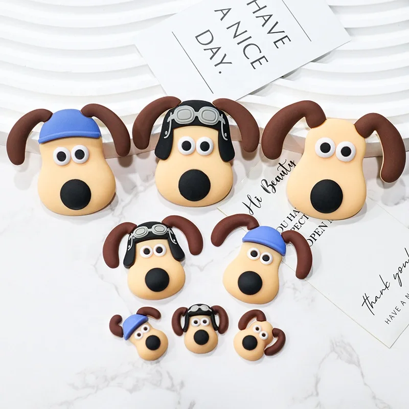 Pacha Dog 3D Sticker Cartoon Puppy PVC Resin Soft Rubber Accessories Mobile Phone Shell Cream Glue Cup Accessories
