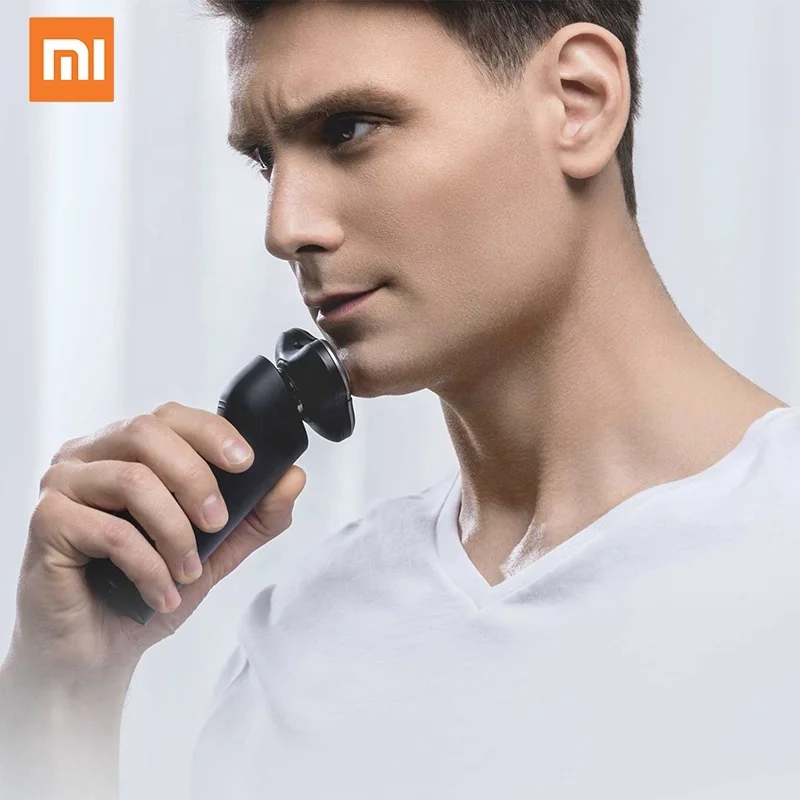  Электробритва Xiaomi Mijia для мужчин моющаяся электробритва с тройным лезвием сухого и влажного