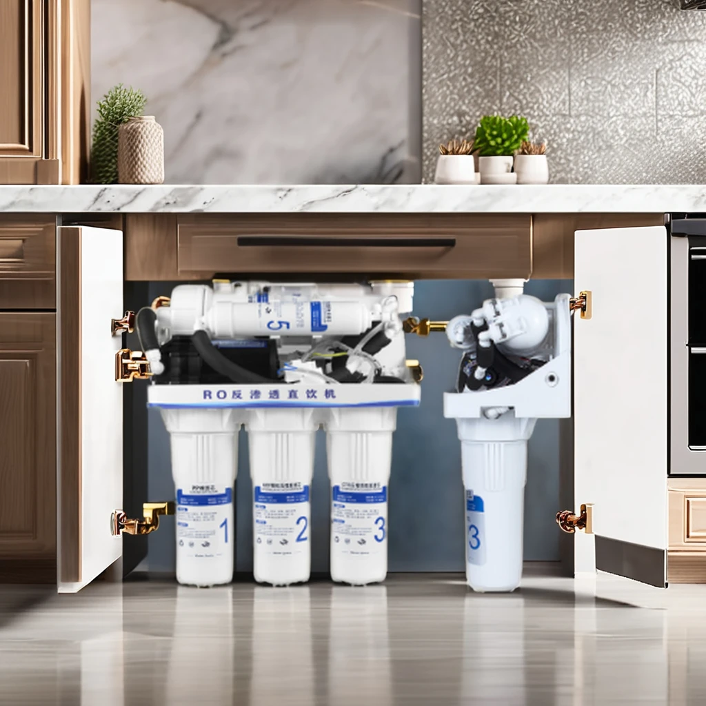 0.0001 micron water purification plant reverse osmosis plant 6 Stages RO Membrane Filter System Household