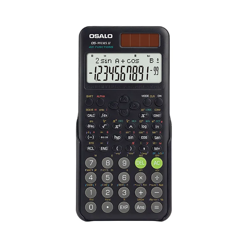 High Quality Custom Logo Digital Professional Students Test Calculator Electronic Mathematics Functions Calculadora Cientifica