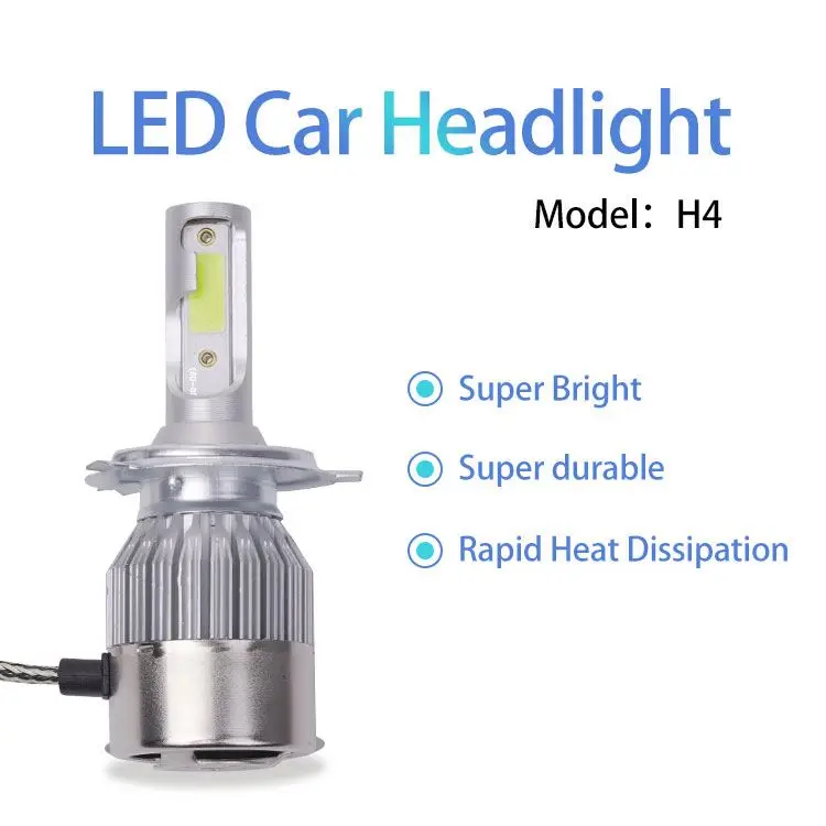 
Direct Buy China IP65 360 Degree car h4 c6 led headlight 