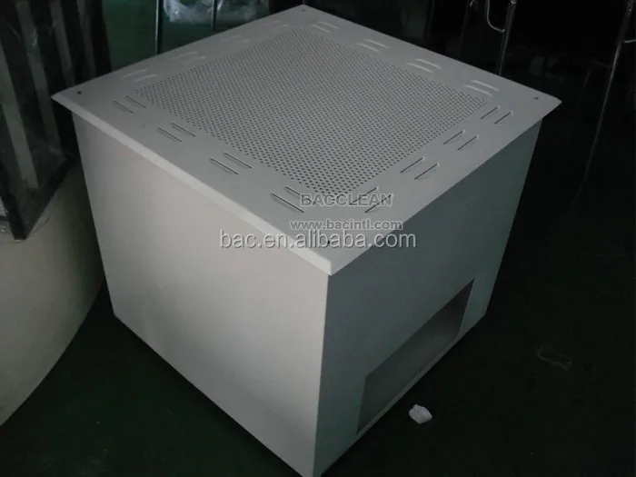 ISO7 10000 clean class automation HEPA Filter Terminal Box for clean room