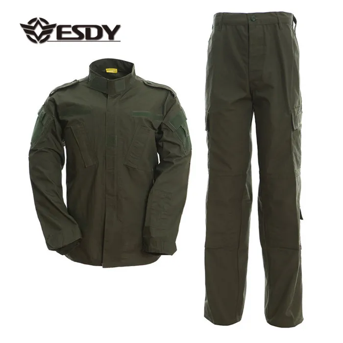 ESDY Mens Outdoor Hunting Camouflage Jacket Suits Combat Tactical ACU Uniform