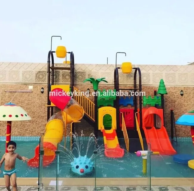 Cheap Customized pool water play equipment water park slides for sale
