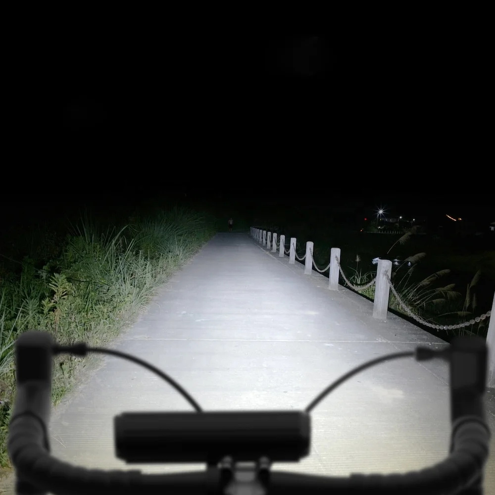 2600 Lumen Cycle Accessories USB Rechargeable MTB Mountain Road Bike Front Lamp Led Bicycle Light
