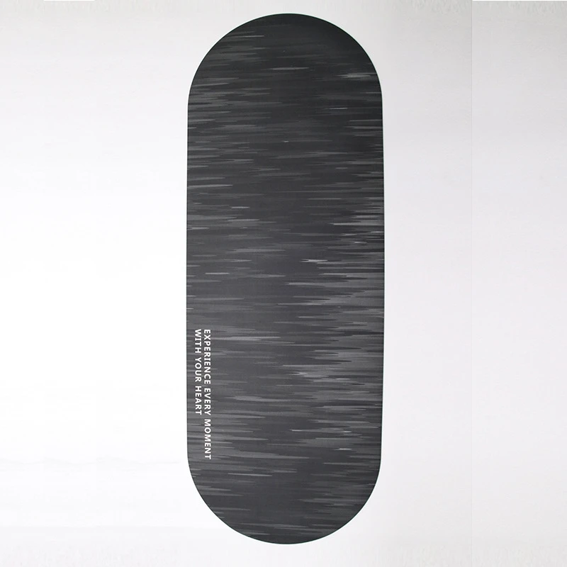 2023 New Shape Oval Scenic Yoga Mat