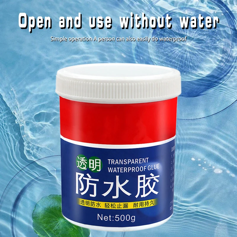 New Arrivals Transparent Waterproof Glue Crack Seal For Roof Ground And Wall OEM Household Chemicals