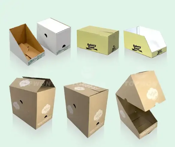 Holidaypac Hot Sale Supermarket Retail Food Tear off display box Shelf ready packaging Candy Chocolate Tear away box