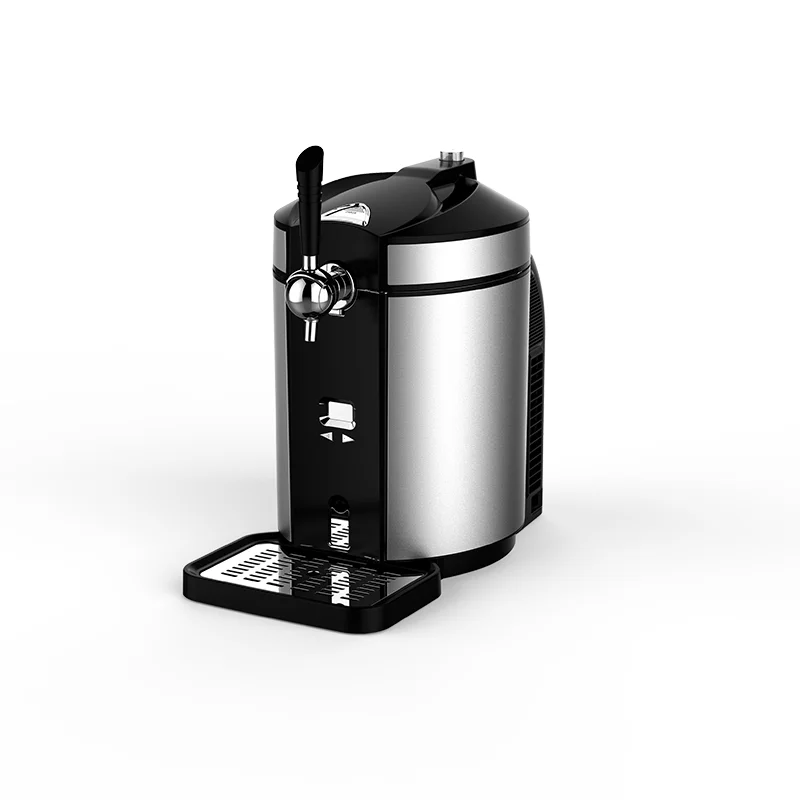 New Hot Sell Plastic Table Top Portable Automatic Beer Dispenser 5L With A Temperature Display