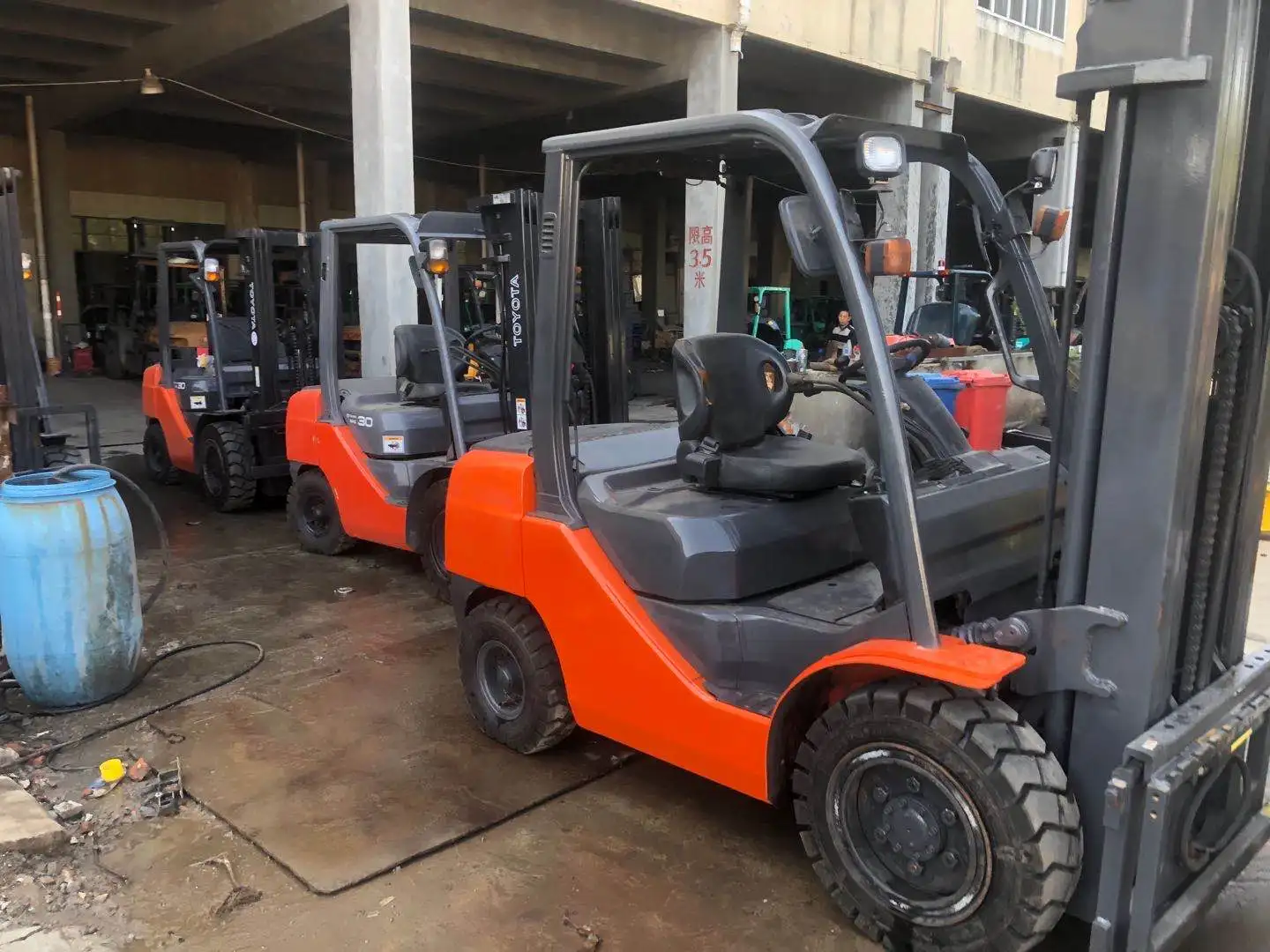  Used original Japan 8FD 3 ton