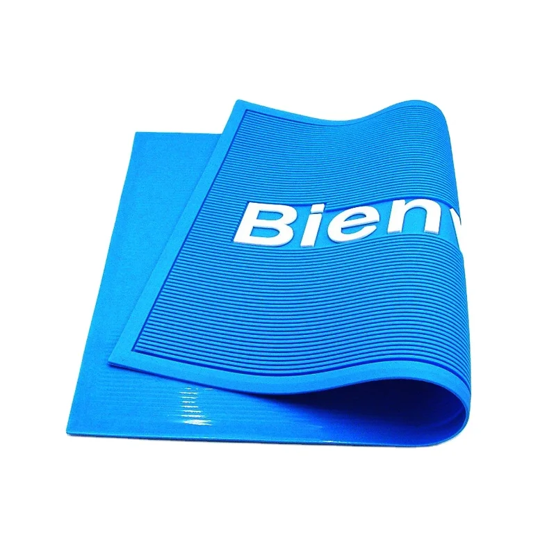 3d Pattern Advertising customized Eco-friendly Soft Durable PVC Rubber Door Mat Display Door Mat with loge