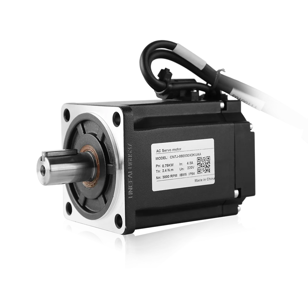 Industrial Sewing Machine 750W AC Servo Motor 220V with Brake