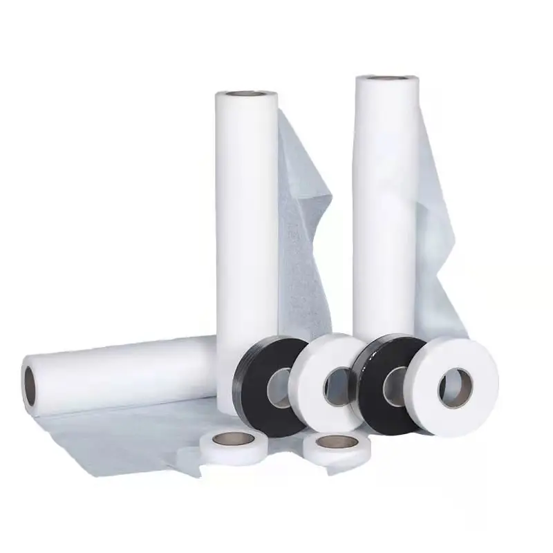 TPU Hot Melt Adhesive Web Sewing Sew Fabric Strong Hemming Glue Tape One Roll White