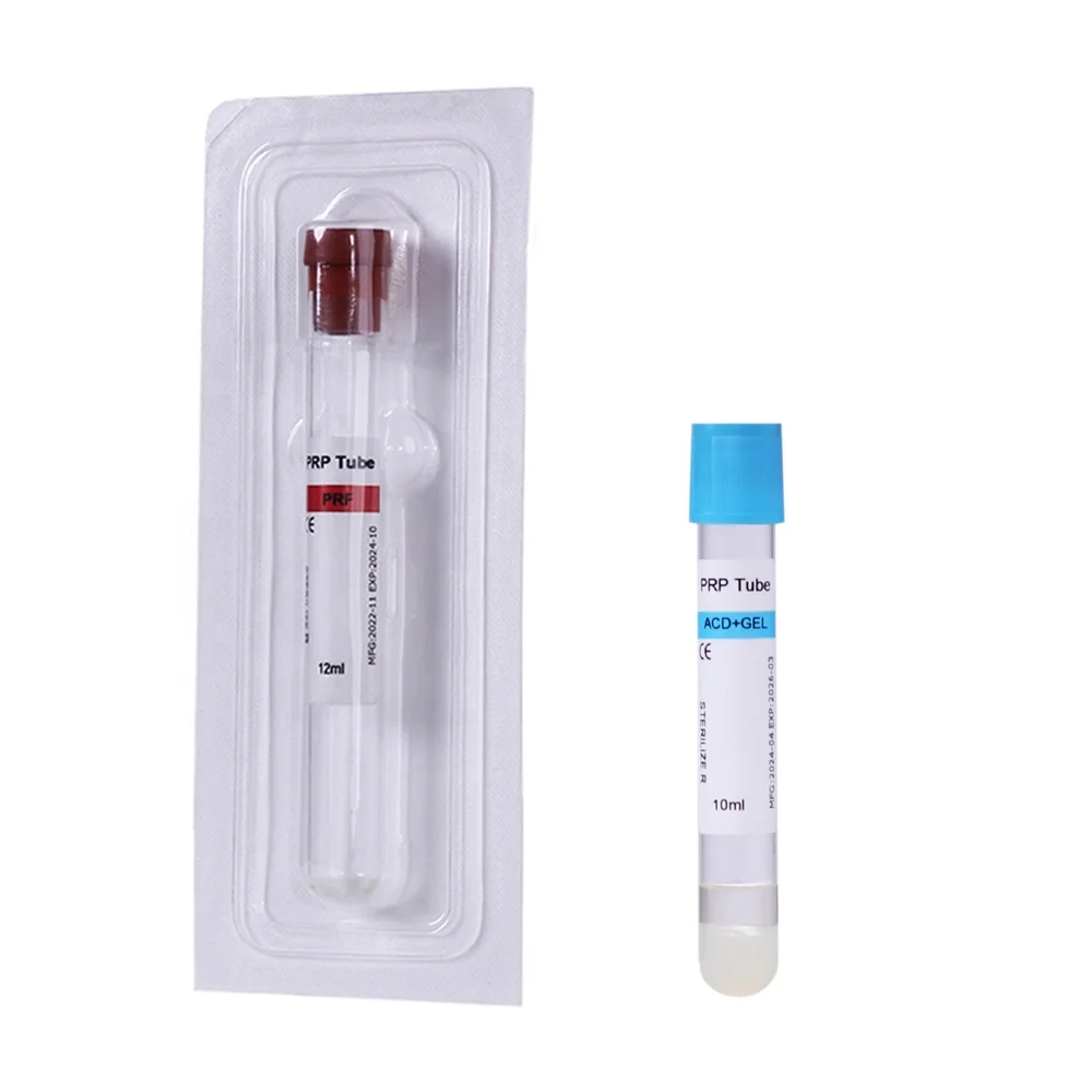 Beauty and skincare center use Vacuum Blood Collection Platelet Rich Plasma prp tube acd gel biotin prp kit prp hair
