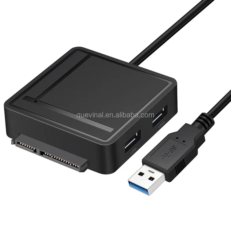 Лидер продаж, USB 3,0 концентратор/SD/TF кардридер, кабель преобразования трех раз, USB3.0 к SATA, кабель с простым приводом