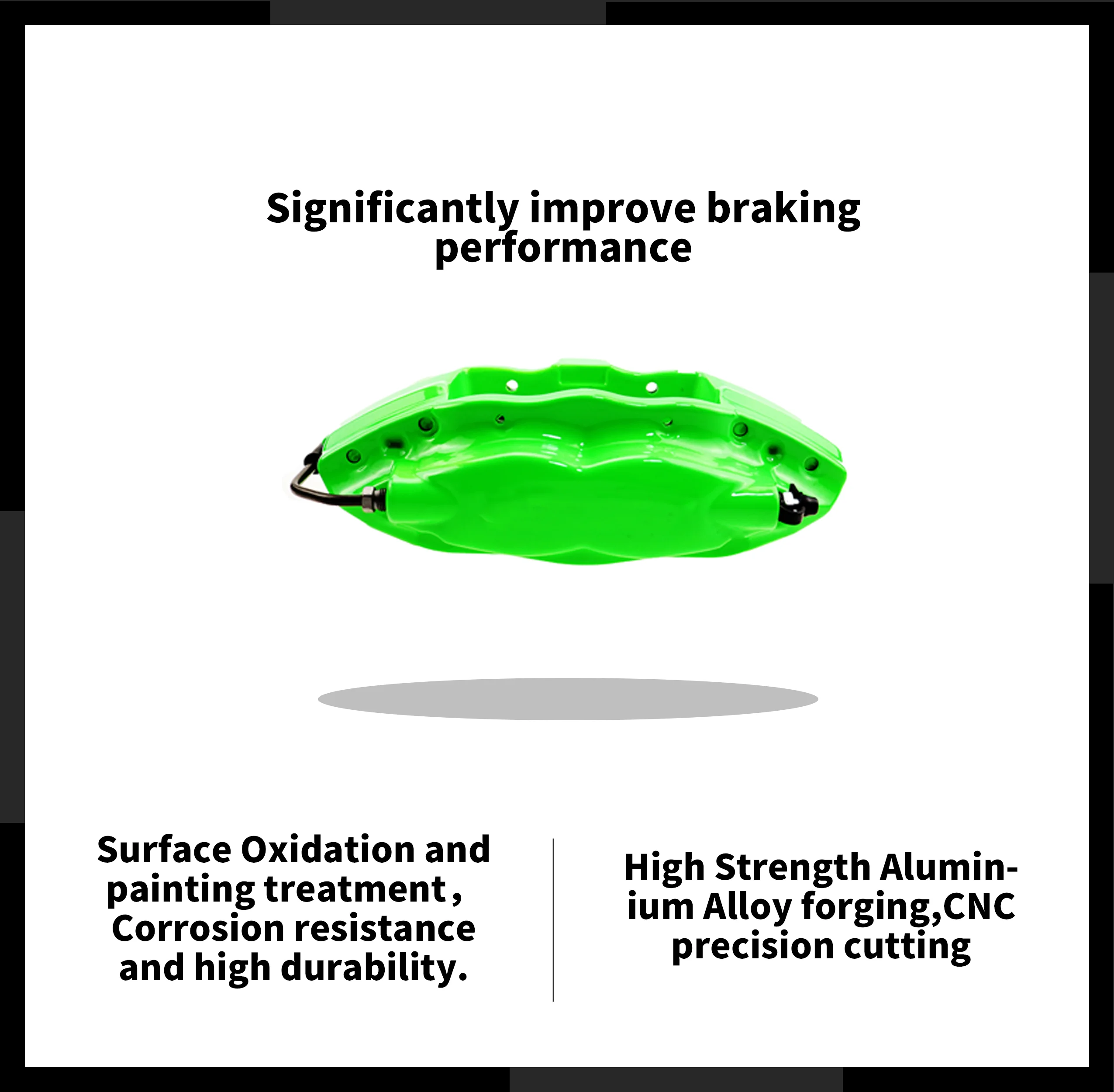 New product launch car brake modified caliper outer diameter high-performance brake caliper