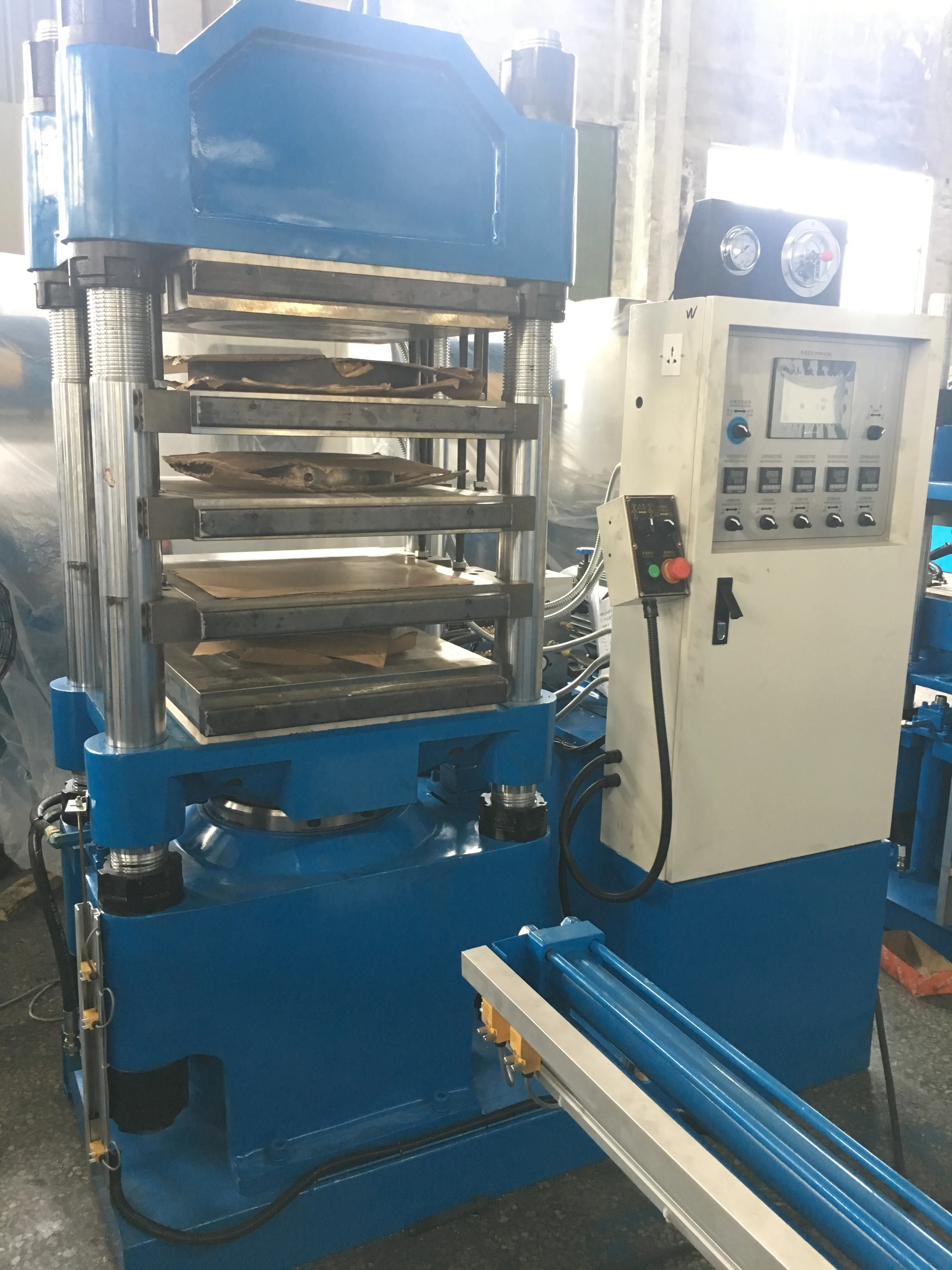 
rubber molding machine rubber platen vulcanizing moulding machine 