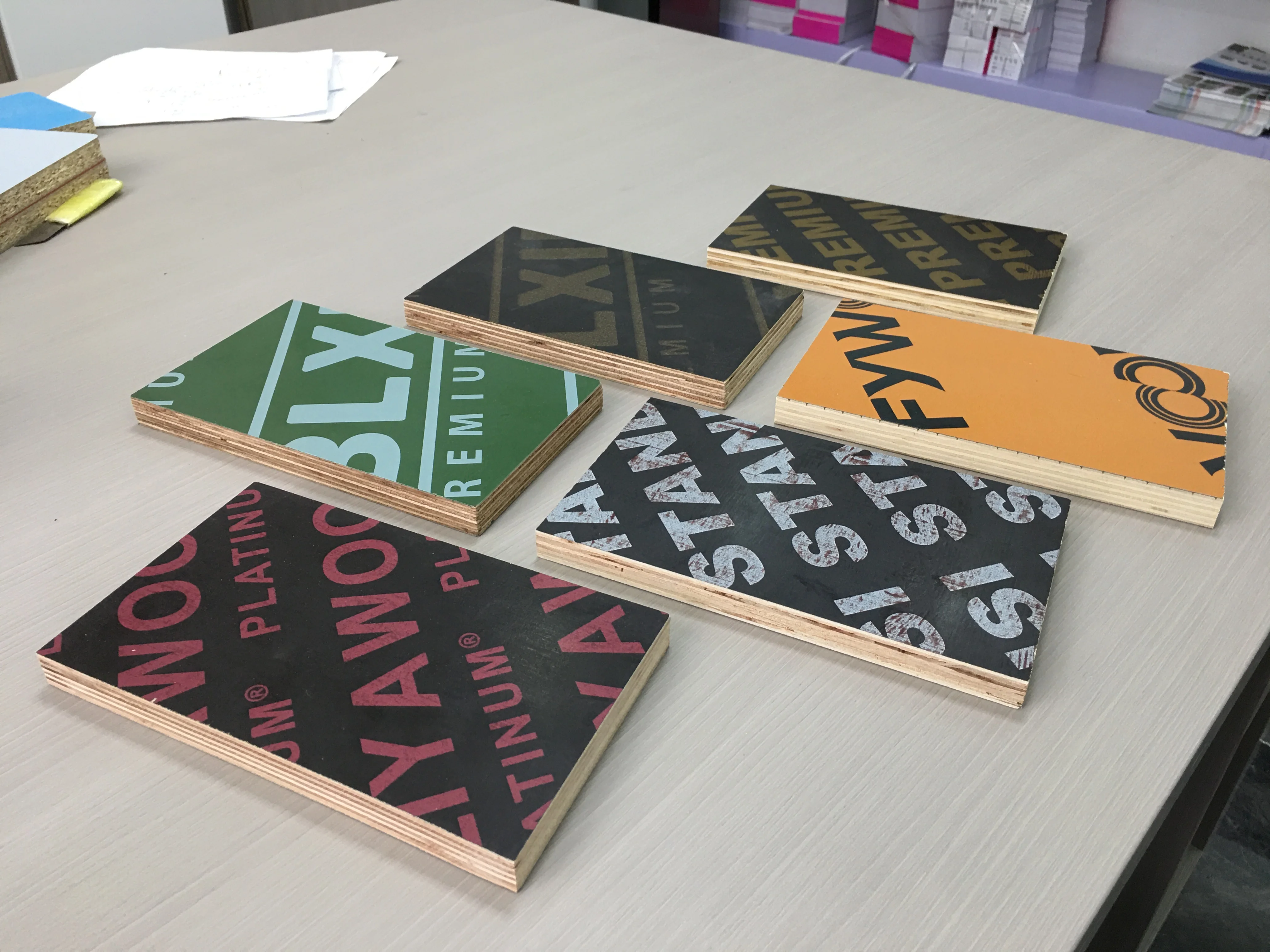 buy 10mm 14mm 16mm 20mm  waterproof marine plywood film faced plywood