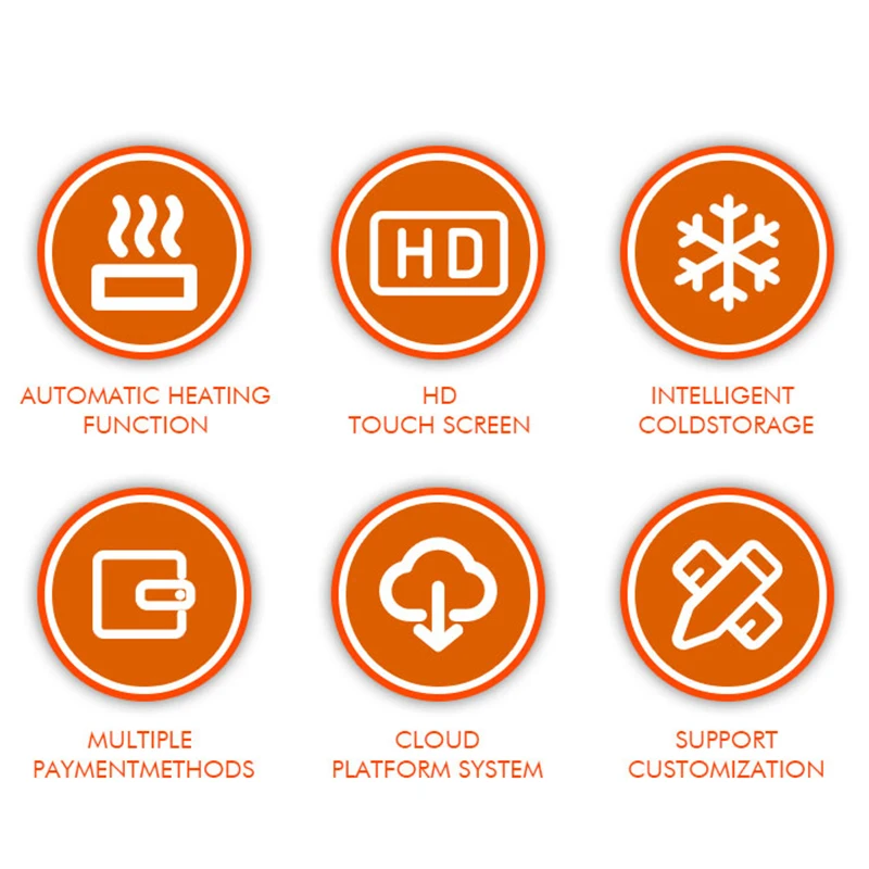 Vending Machine Smart Hamburger Vending Machine Fast Food Vending Machine Chicken