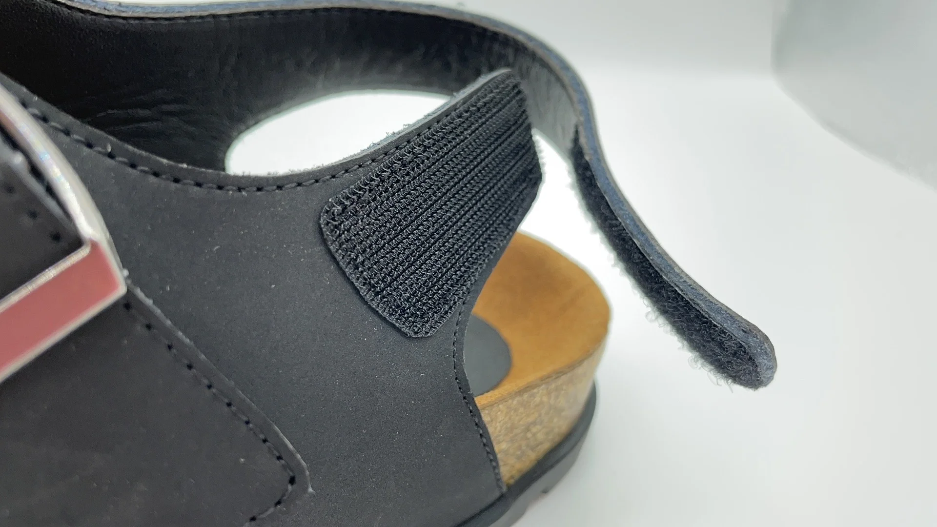 European Trendy Summer Design Cork Shoes Leather Hook Loop Sandals Men Cork shoes