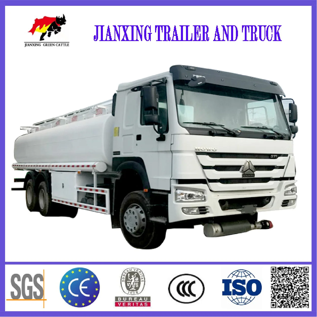 Sino Mobile Dispenser 5000 Gallon Petrol New Refuel Diesel Oil Bowser 6*4 Oil Tanker Vessel for Sale in China You Small 10 HOWO