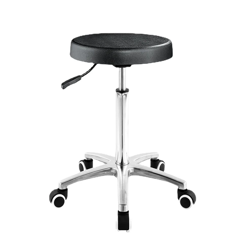 furniture for laboratory medical stool chair saddle chair for lab hy6005 black adjustable pu foam anti-static esd chair