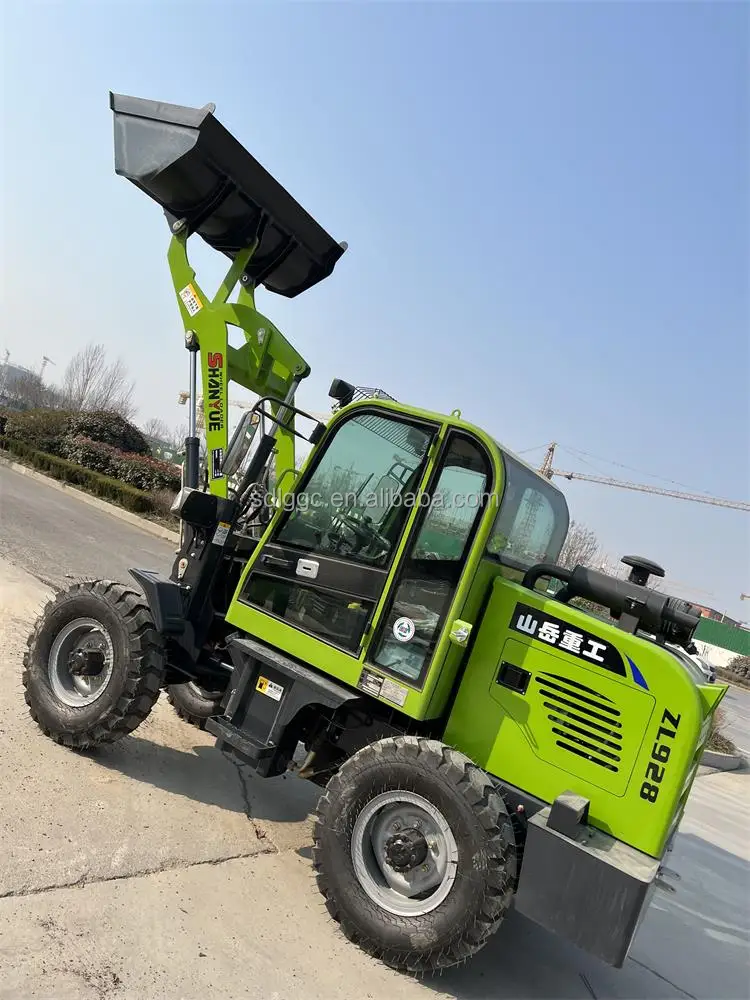 New Construction Equipment Portable Small/Mini Compact Front End Tractor Telescopic Boom Wheel Loader for Farming/Construction