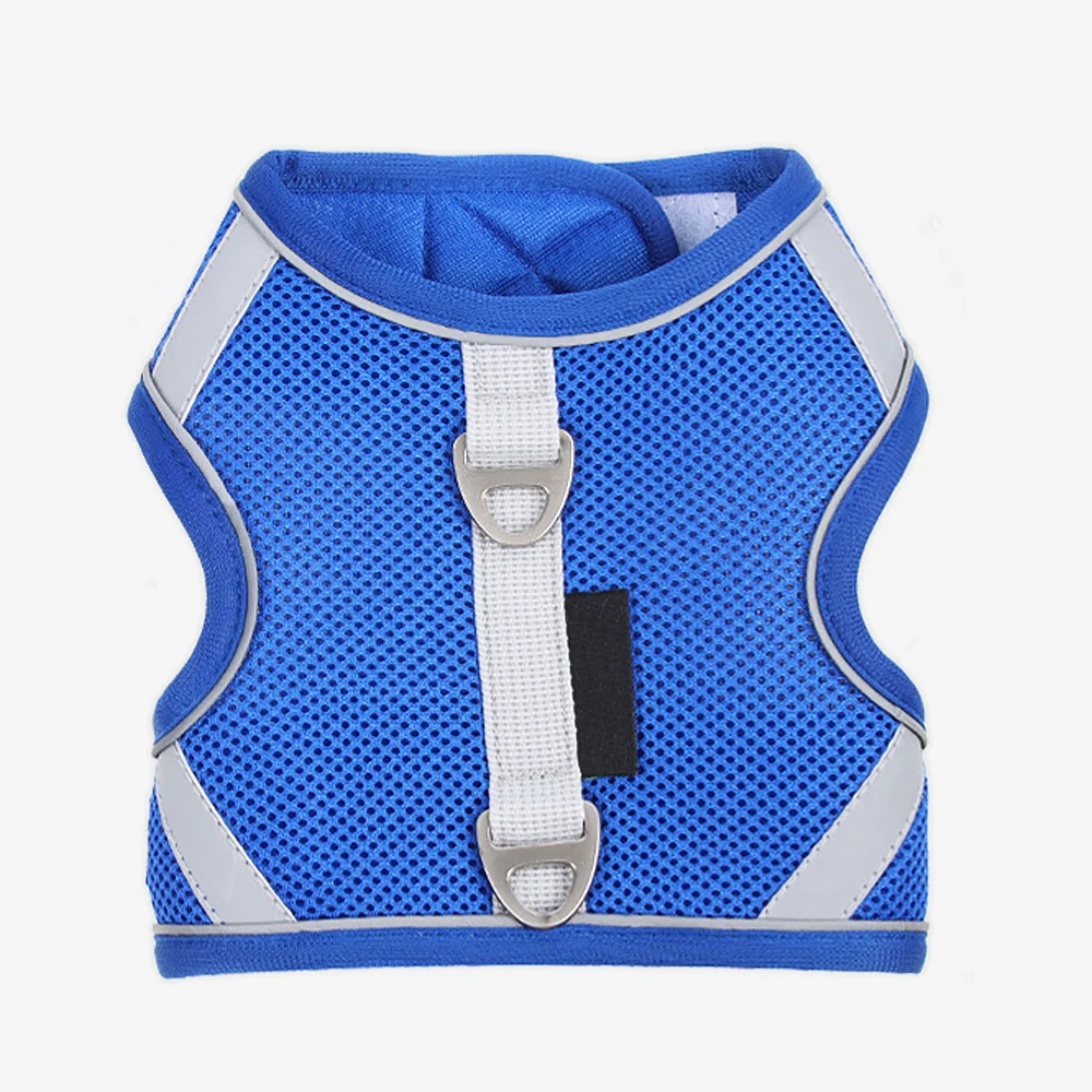 Wholesale Reflective Dog Harnesses  Adjustable Breathable Sport Harness with Handle