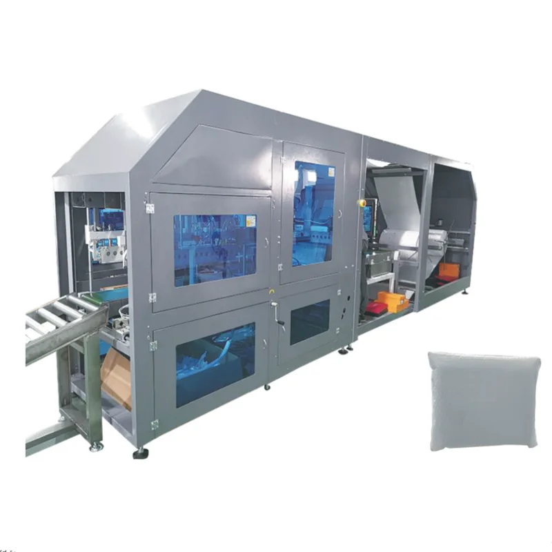 Professional hot sale ecommerce wrap machine, white bubble mailer packaging machine