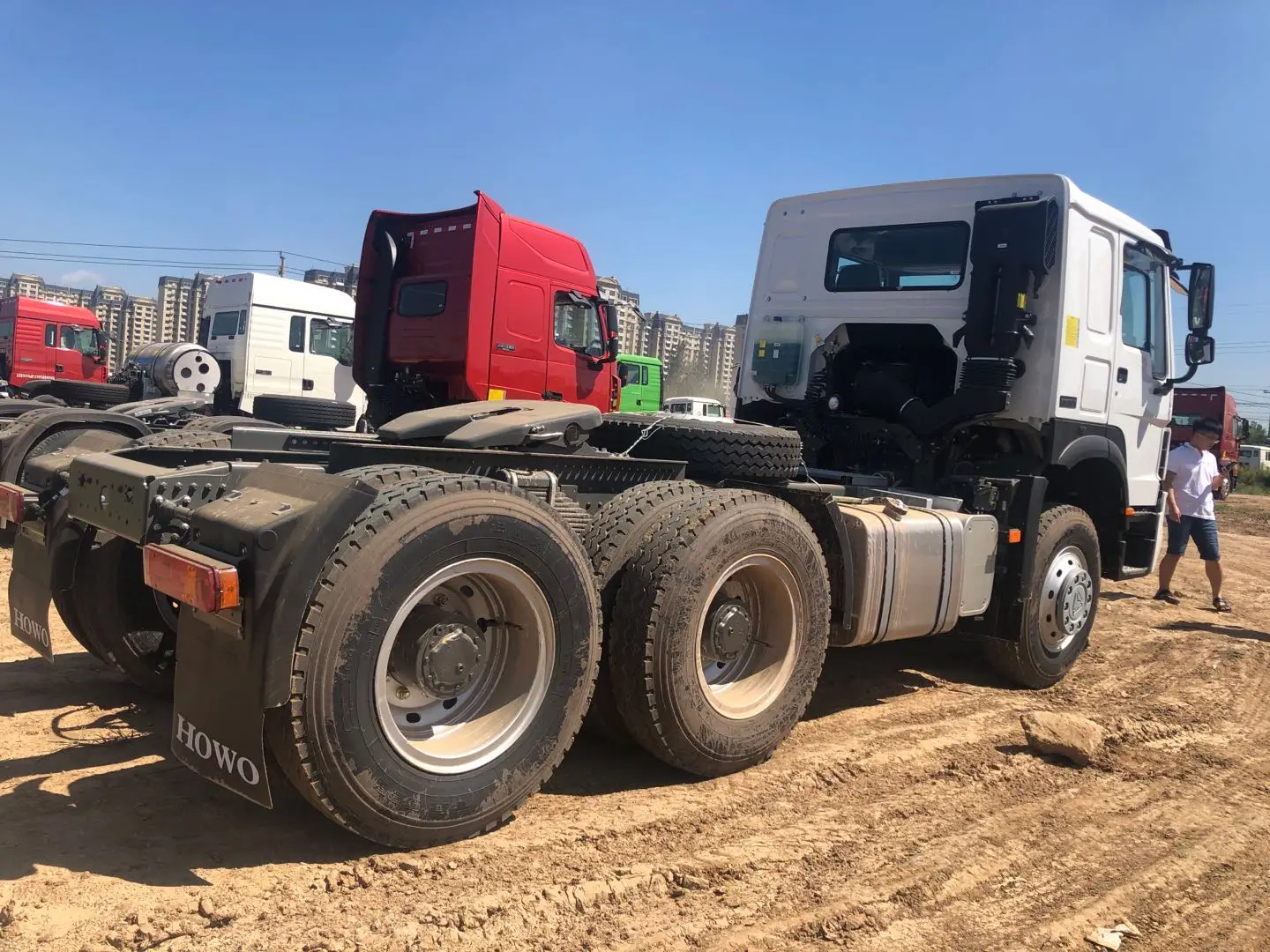  Sinotruk HOWO 10 колесный трактор грузовик головка