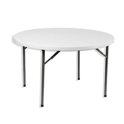 Wholesale Low Price China Big Circular Catering Banquet Cheap 5ft Round Plastic Folding Table