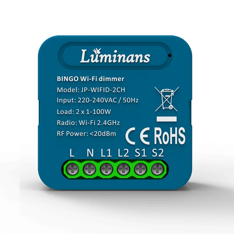 2020 CE Smart WIFI TUYA без нейтрального включения/выключения диммирования Zigbee серия модулей для Triac
