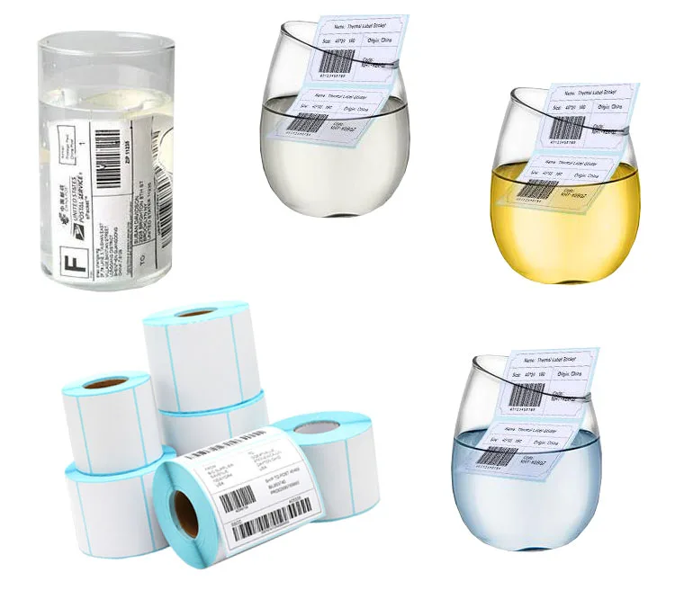 Anti-Scratch waterproof all sizes 500pcs thermal label roll 4x6 adhesive shipping barcode Labels Rolls