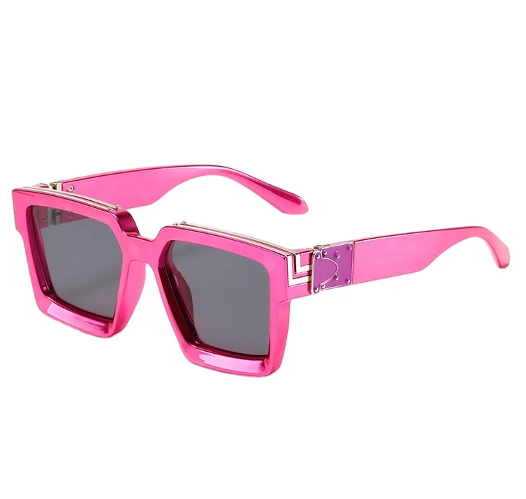 2024 Famous Brand Newest Square Hot Fashion Brand Designer Millionaire Sunglasses Mens Sol Luxury Women Sun Glasses Sunglasses