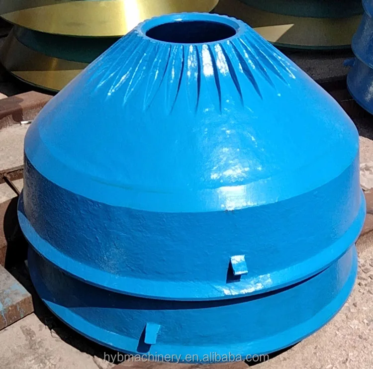 High Quality Hydraulic Cone Crusher Wear Parts Mantle and Bowl Liner for Mining Machines