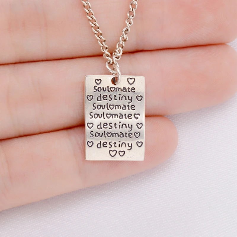 2021 Vintage Custom Letter Coin Necklace for Men 925 Sterling Silver Men Jewelry Pendant