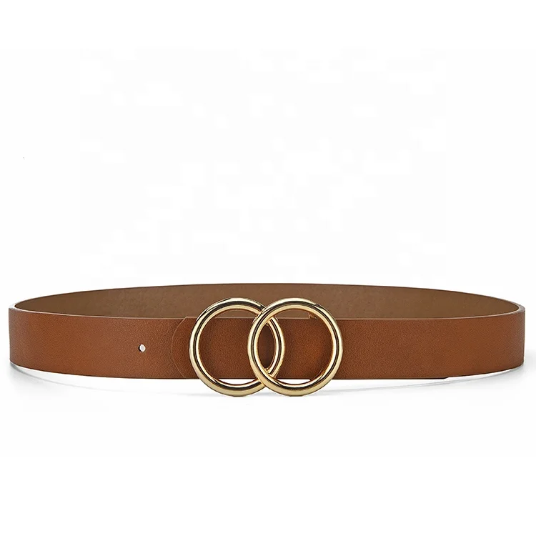 Custom Buckle Colors Factory OEM Wholesale Women Fashion Belt PU Leather Belts