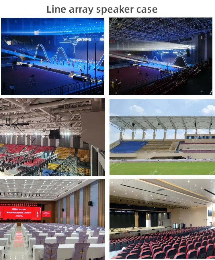 concert professional two channel two way full frequency 12 inch bass sond box dj speaker conference speaker with mic