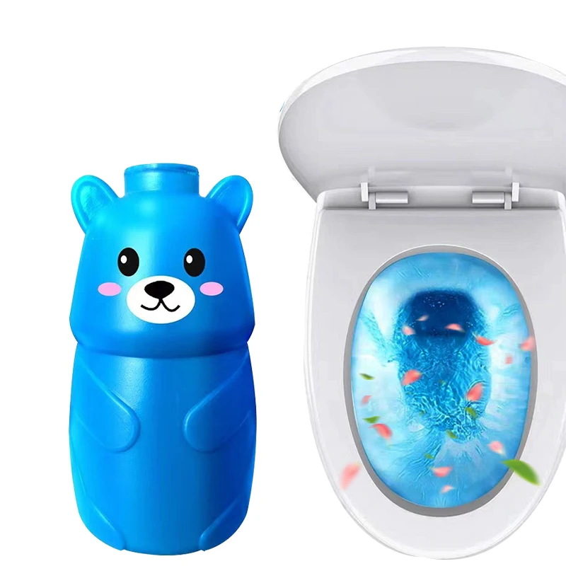 Eco Friendly High Quality Toilet  Deodorizer Blue Bubble Automatic Toilet Bowl Cleaner