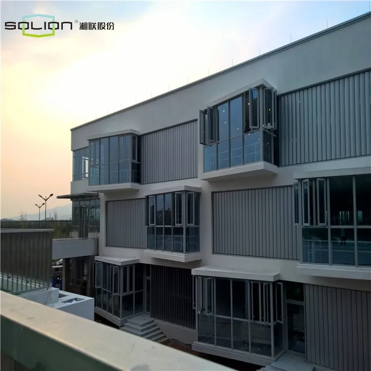 Shinilion Motorized Outdoor Aluminum Blinds External Electric Shutters